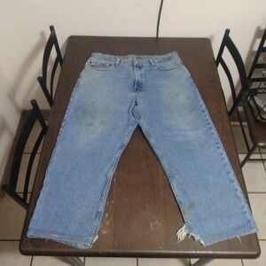 Vintage Distressed Polo Jeans Co. by Ralph Lauren Relaxed Fit Denim Y2K 90's